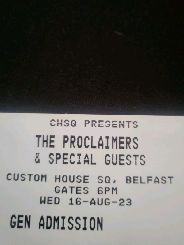 THE PROCLAIMERS & SPECIAL GUESTS