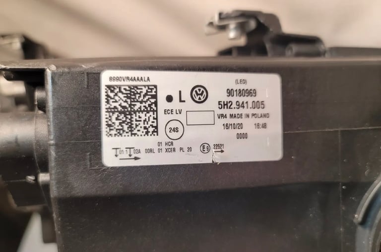 Headlight vw golf 8 led Complete 