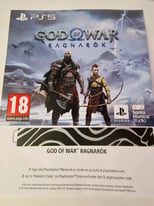 God of war - Ragnarok ps5 code (Collection only)