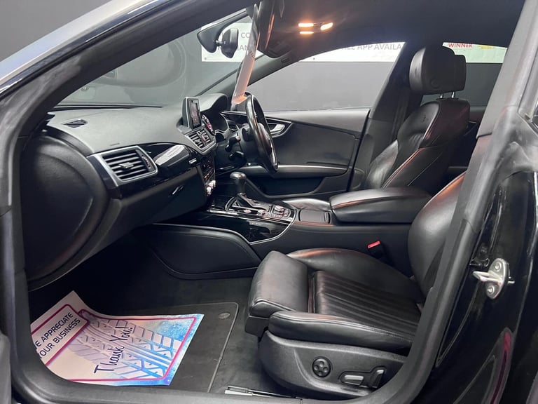 2014 Audi A7 3.0 TDI Quattro 204 Black Ed 5dr S Tronic [5 seat] HATCHBACK Diesel Automatic