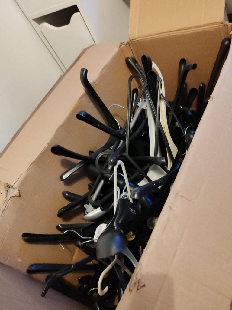 Free Box of Coat Hangers 
