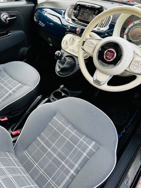  Fiat 500 1.2 Lounge Hatchback 3dr Petrol Manual Euro 6 s/s 69 Bhp Petrol