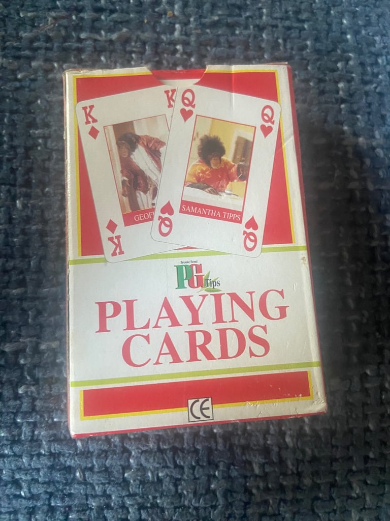 image for PG Tips novelty playing cards - unused in box