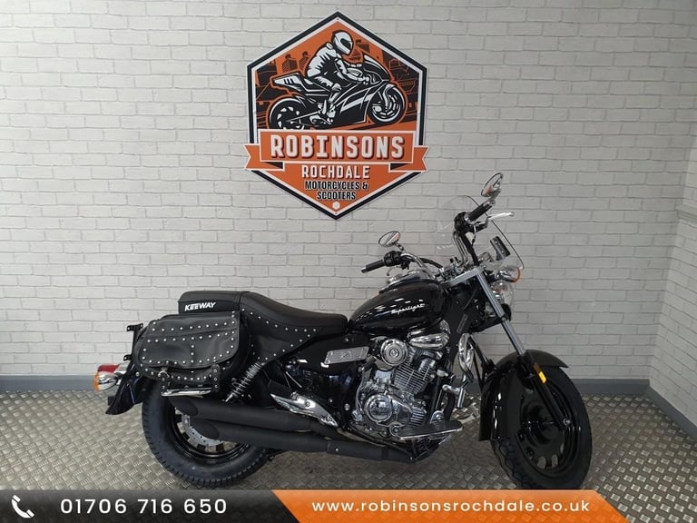 Keeway Superlight SE 125cc cruiser. Learner legal low rate finance