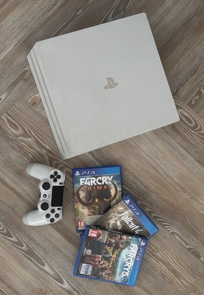 image for Sony PlayStation 4 Pro 1TB Home Console Bundle - White