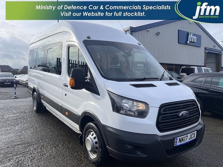 2017 Ford Transit 2.2 TDCi [125] 460 HDT [Euro 6] Trend XLWB Bus L4 H3 [17 Seat] Minibus Diesel M...