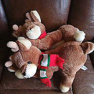 image for Plush Christmas deers £5