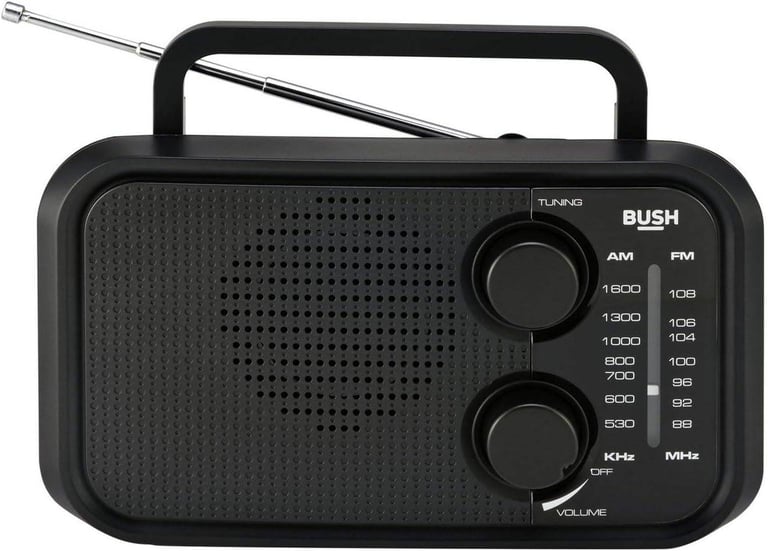 Bush PR-206 FM/AM Portable Radio