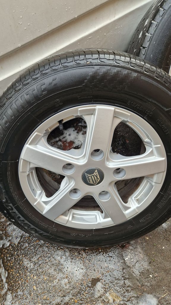 Ford transit custom ford transit mk7 alloys 