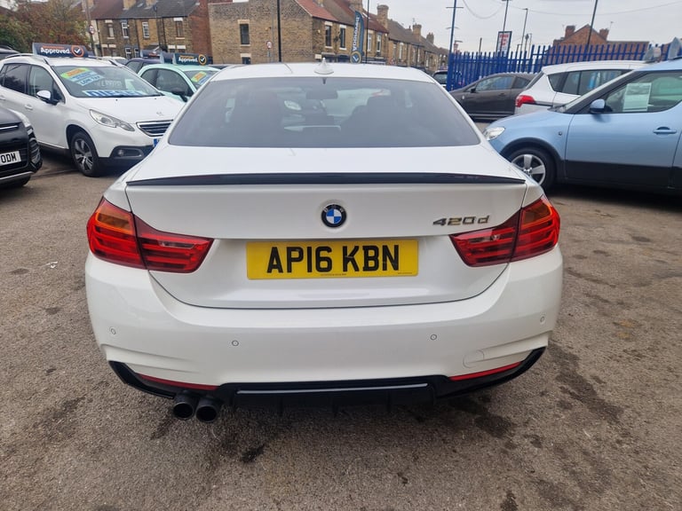 2016 BMW 4 Series 420d [190] M Sport 2dr Auto [Professional Media] COUPE Diesel Automatic