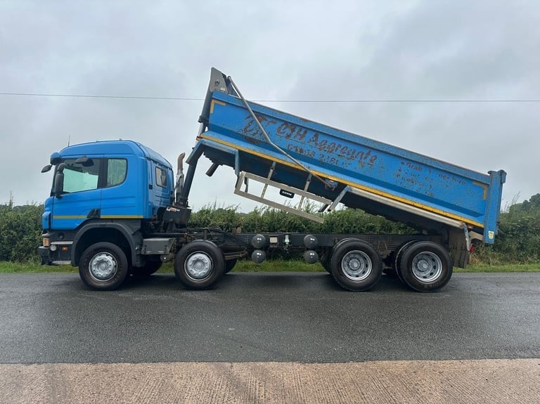 Scania P-Series P410 8 X 4 Steel Tipper