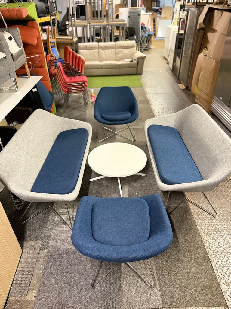 Allermuir Sofa Set with coffee table