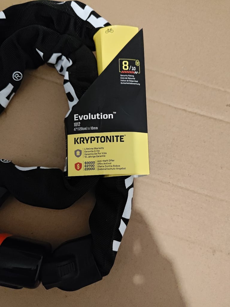 Kryptonite evolution chain lock 