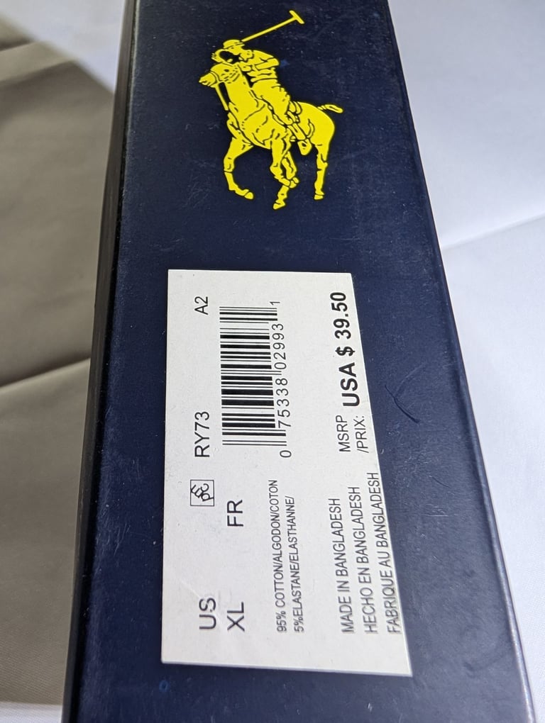 Ralph Lauren underwear  3 pack mens XL