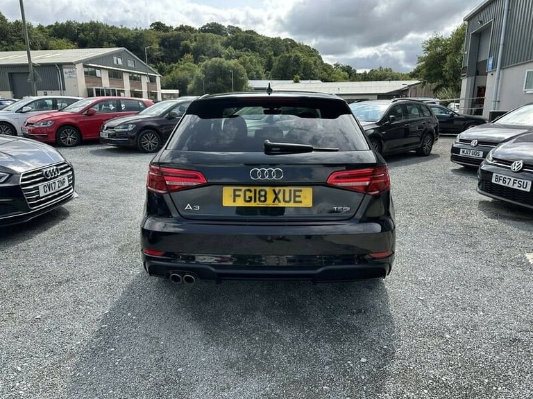 2018 Audi A3 1.5 TFSI CoD Black Edition Sportback 5dr Petrol Manual Euro 6 (s/s) (150 ps Hatchbac...