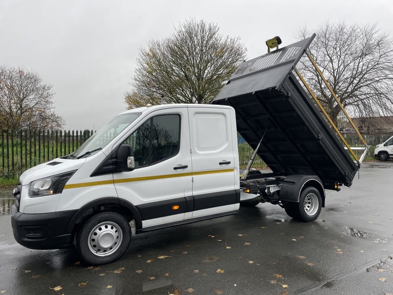 FORD TRANSIT 2.0 T350 LEADER ECOBLUE DOUBLE CAB TIPPER EURO 6 2022