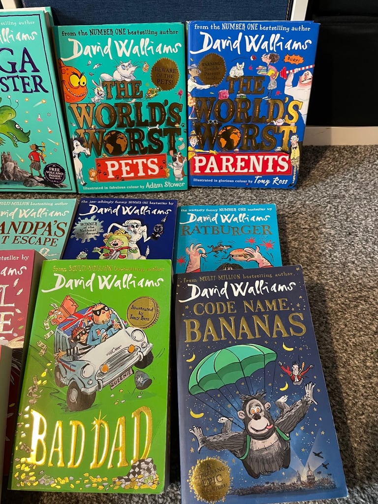 David Walliams book collection