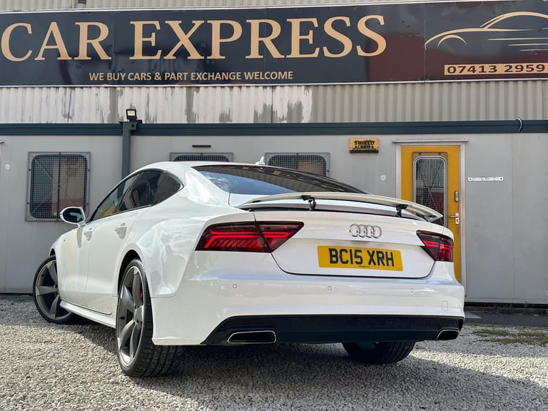 2015 Audi A7 3.0 TDI V6 Black Edition Sportback S Tronic quattro Euro 6 (s/s) 5dr HATCHBACK Diese...