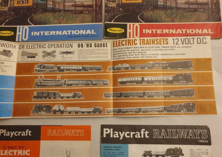 Playcraft International model railways Catalogues 
