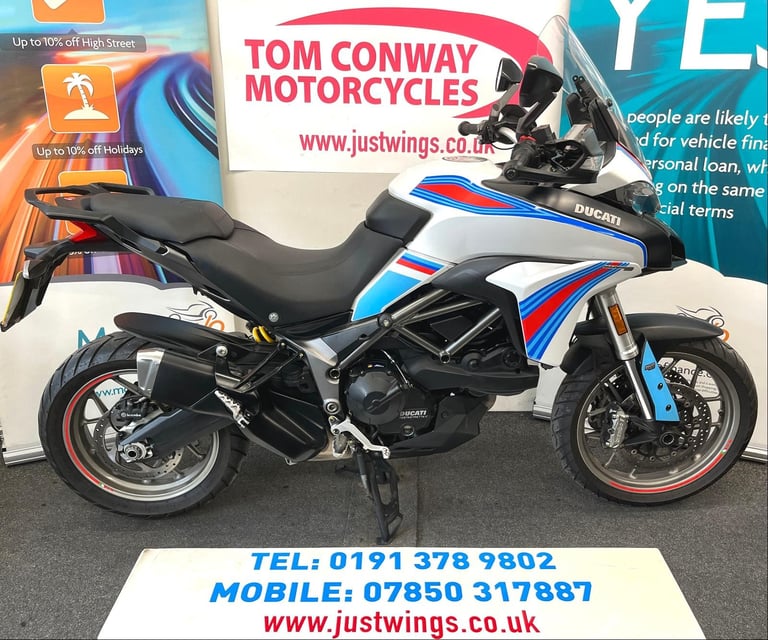 DUCATI MULTISTRADA 950, 2018(68), 1 OWNER, 20,598 MILES, FSH, IMMACULATE, £5395