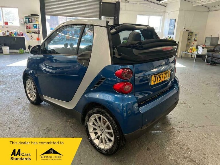 2007 smart fortwo 1.0 Passion Cabriolet Auto Euro 4 2dr CONVERTIBLE Petrol Automatic