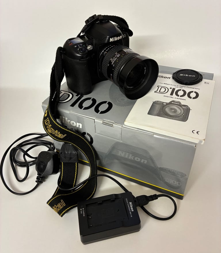 Nikon D1 camera and lens 