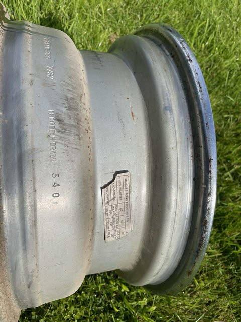 4 x mangels steel chrome wheels 15" 114.3 x 5 Jeep Cherokee