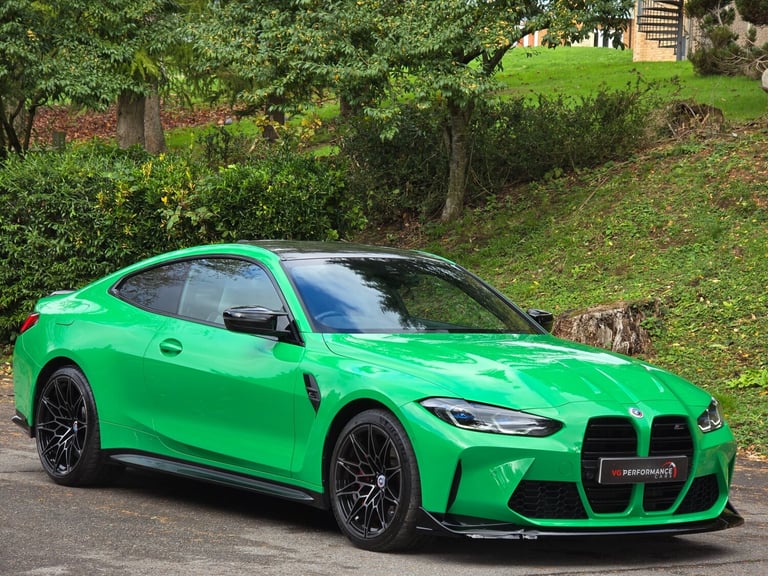 image for 2022 BMW M4 M4 xDrive Competition M 2dr Step Auto+ INDIVIDUAL SIGNAL GREEN  COUPE Petrol Automatic