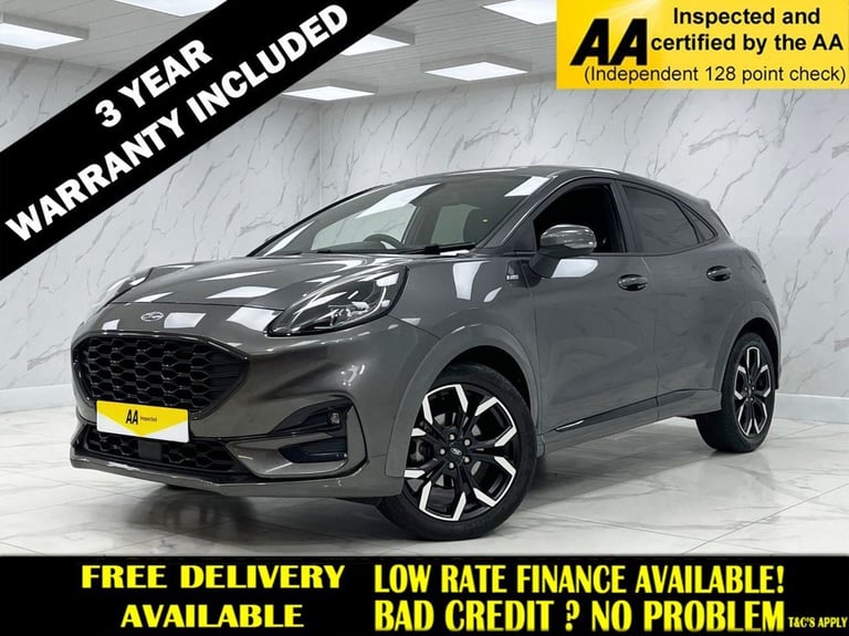 2021 Ford Puma 1.0T EcoBoost MHEV ST-Line X SUV 5dr Petrol Manual Euro 6 (s/s) (125 ps) HATCHBACK...