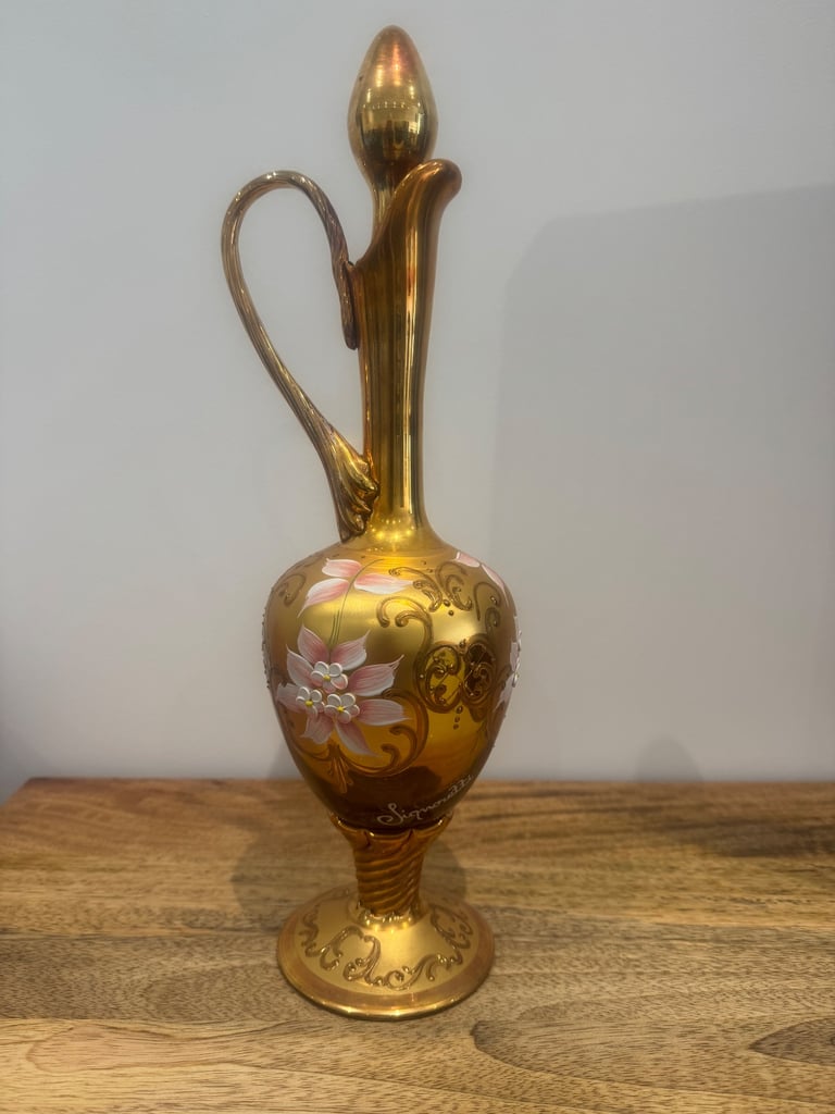 image for Murano glass decanter and glasses 