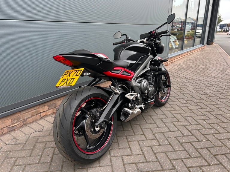 2020 Triumph STREET TRIPLE R LRH Naked PETROL Manual