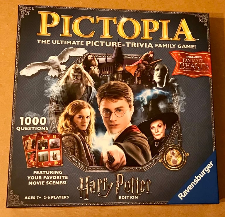 Ravensburger Pictopia Harry Potter Edition. Picture Trivia Game. New.