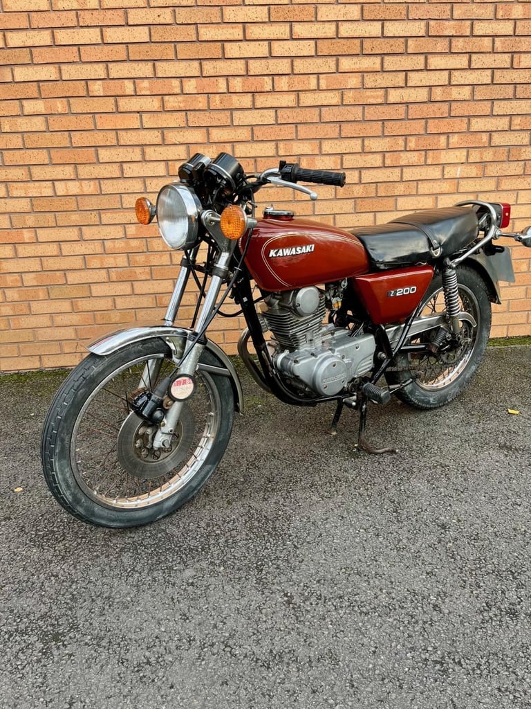image for KAWASAKI Z200 1977 - RUNS & RIDES VERY SWEET - USE OR IMPROVE