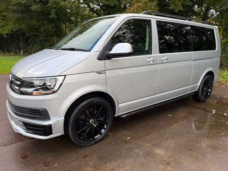2018 VOLKSWAGEN TRANSPORTER T6 TDI 150 7 SPEED DSG AUTO 8 SEAT SHUTTLE SE LWB
