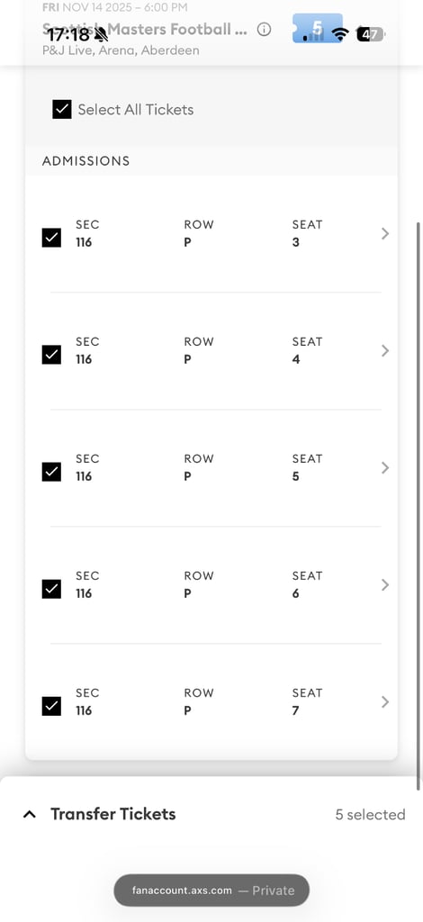 image for Masters football