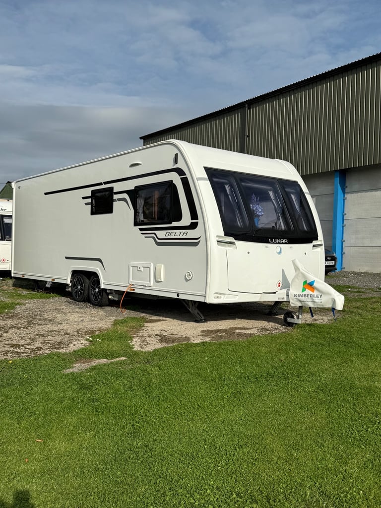Luna Delta RI 2016 Twin wheeler caravan DAMP REPORT DATED TODAY