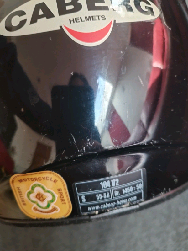 Caberg Helmet fighter pilot inner visor