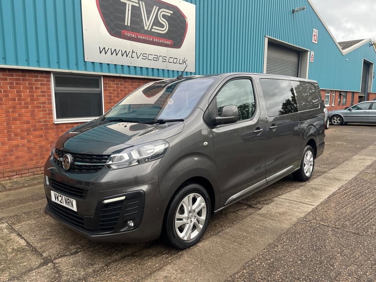 2021 Vauxhall Vivaro 3100 2.0d 120PS Elite H1 D/Cab PANEL VAN DIESEL Manual