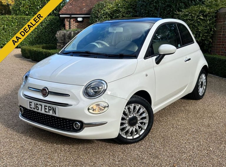 image for 2017 Fiat 500 1.2 Lounge Hatchback 3dr Petrol Manual Euro 6 (s/s) (69 bhp) Hatchback Petrol Manual