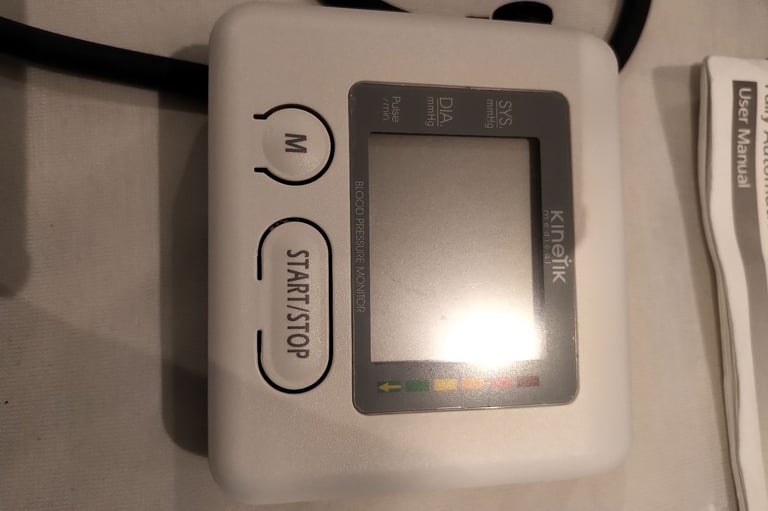 Kinetik BMP4TL Fully Automatic Blood Pressure Monitor with Adult Cuff