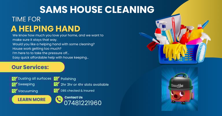 image for Sam’s House cleaning 