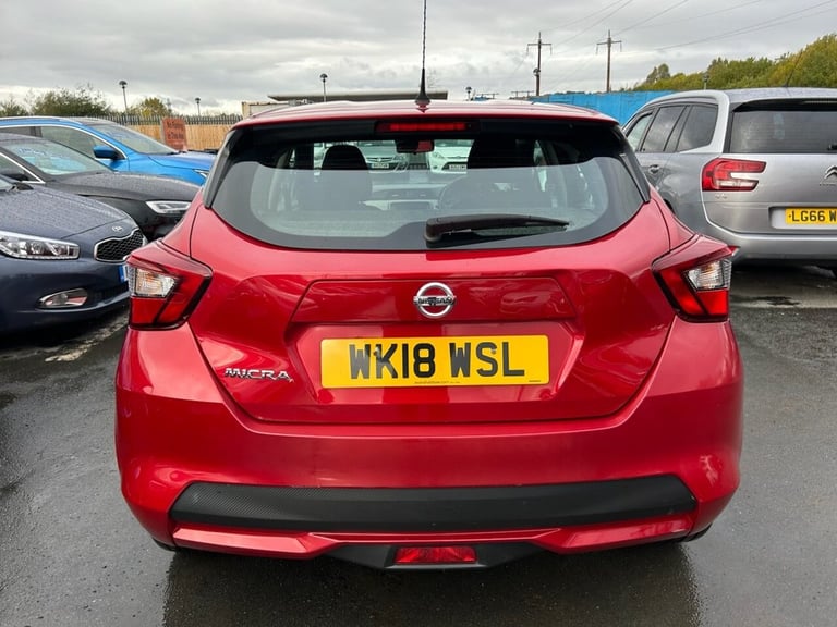 2018 Nissan Micra 0.9 Petrol (IG-T), Acenta Edition, Hatchback, 5 Door, Manual, Euro 6. Hatchback...