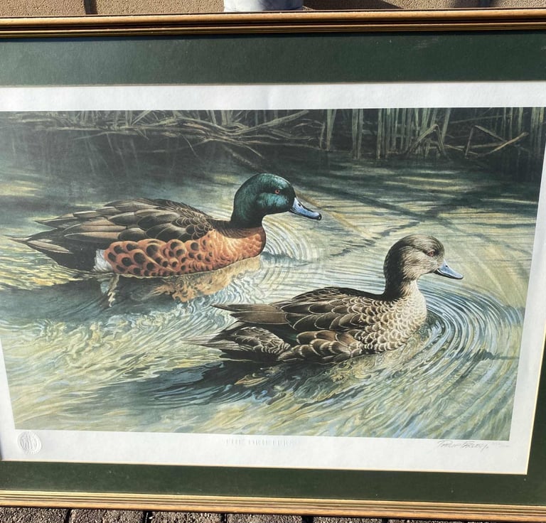 Limited edition “The drifters” print framed