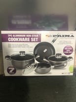image for Brand new aluminum non stick cookware set