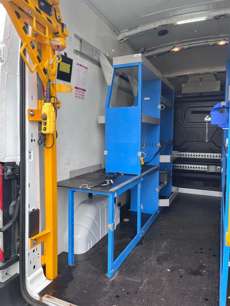 FORD TRANSIT 2.0 TDCi - H3 L2 - WORKSHOP VAN - FSH - BIG SPEC - NO VAT