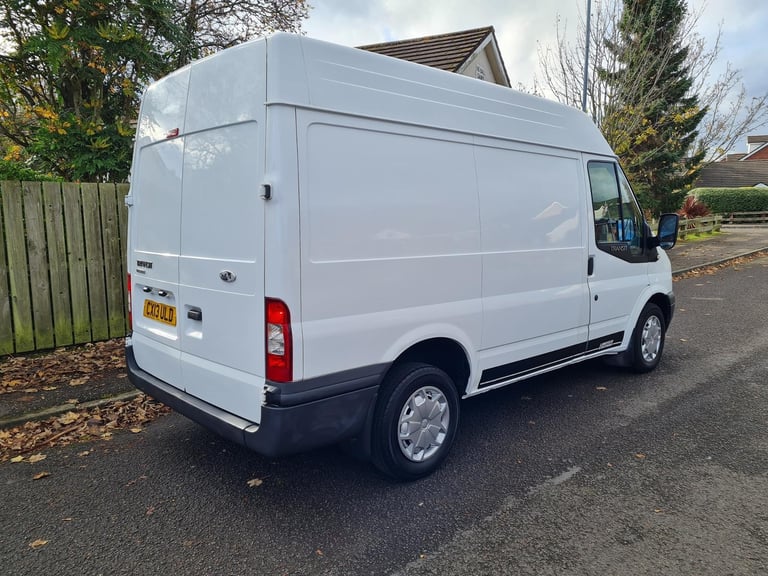 Truly Outstanding 2013 Ford Transit Short Wheel Base Semi High Roof Side Loading Door