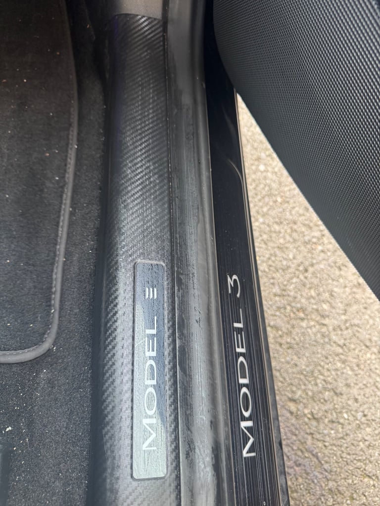 image for Tesla Model 3 Door Sill Protectors – Excellent Condition