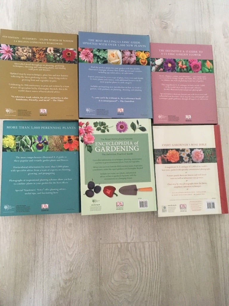 The Royal Horticultural Society Encyclopedias x6