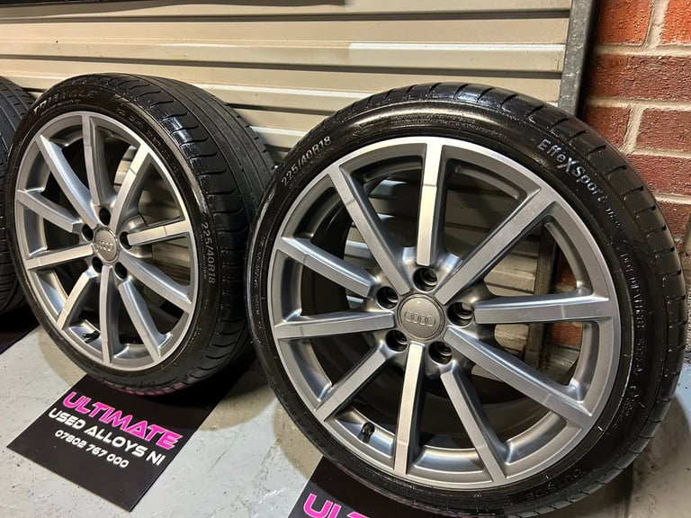 Audi A3 Black Edition Alloy’s (Genuine) New condition 