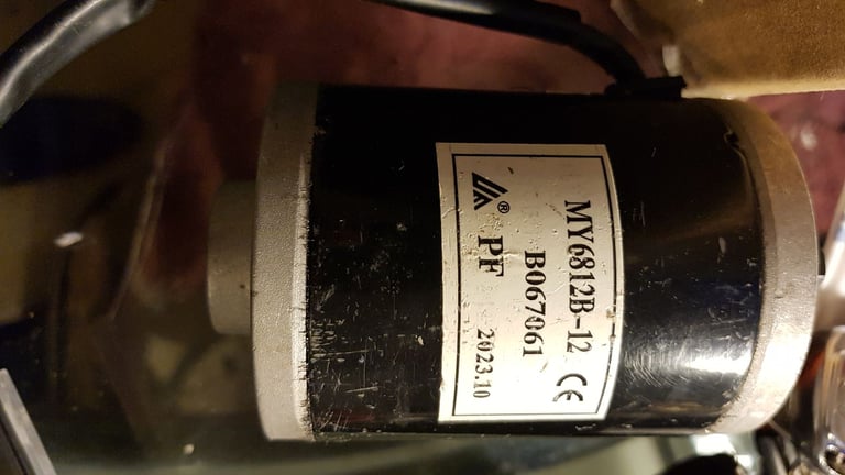 Ebike DC Motor + 12V Battery + Battery Charger